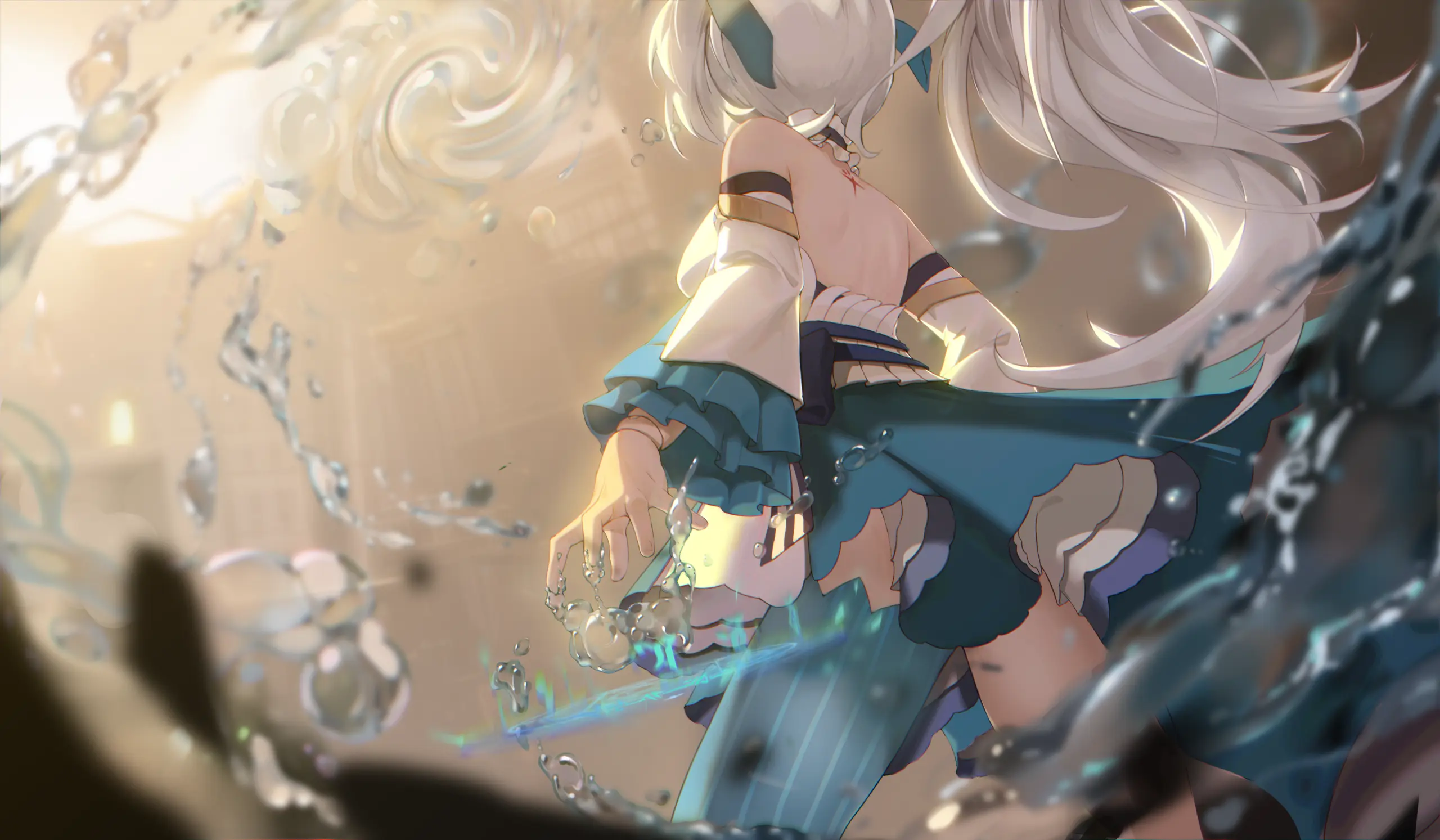 Magic-Armed Maidens preparing for battle